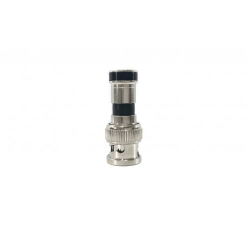 PVMU-BNC Conector BNC-Macho Tipo Compressao Coaxial Mini Rg59